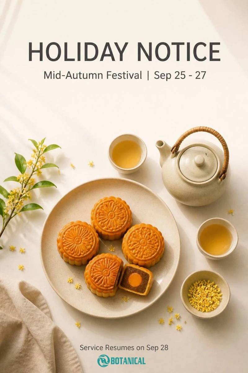 2026 Mid-Autumn Festival Holiday Notice 2026 Mid-Autumn Festival Holiday Notice