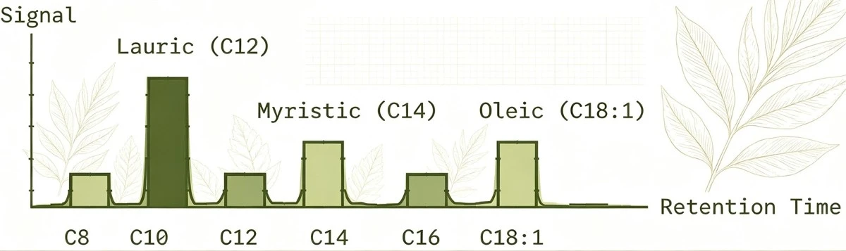 AUTHENTIC SAW PALMETTO GC CHROMATOGRAM Representative AUTHENTIC SAW PALMETTO GC CHROMATOGRAM Representative