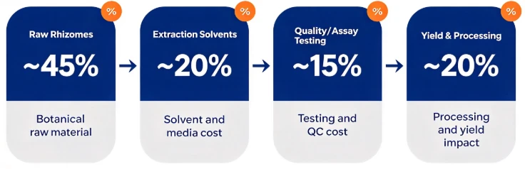Cost Driver Analysis of Ginger Extract Manufacturing Cost Driver Analysis of Ginger Extract Manufacturing