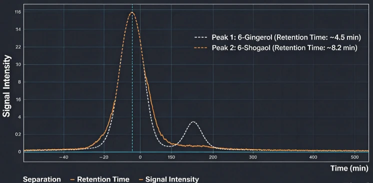 HPLC 6 Gingerol Peak Identification HPLC 6 Gingerol Peak Identification