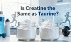 Is creatine the same as taurine?