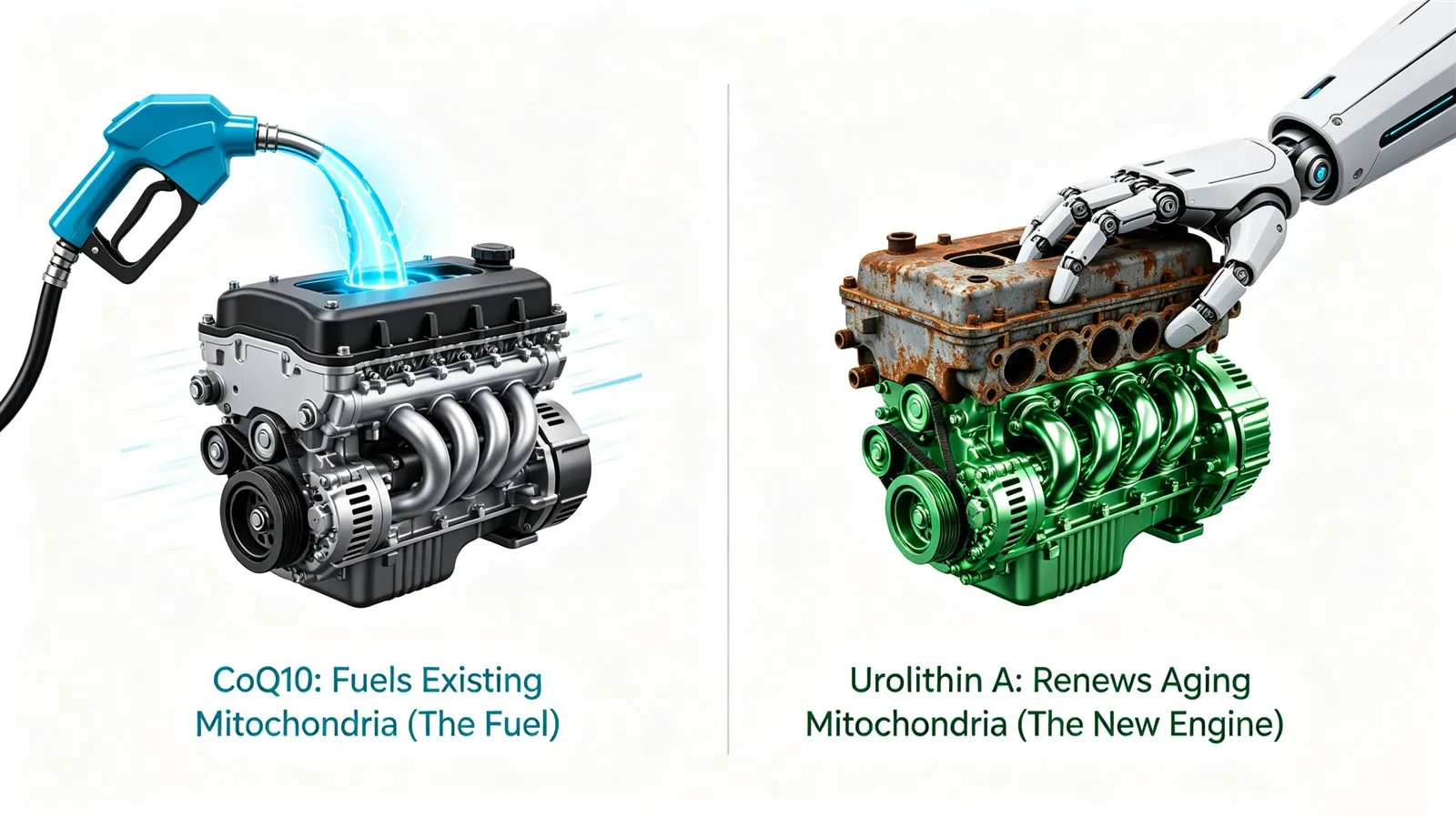 The Fuel and The New Engine CoQ10 & Urolithin A The Fuel and The New Engine CoQ10 & Urolithin A